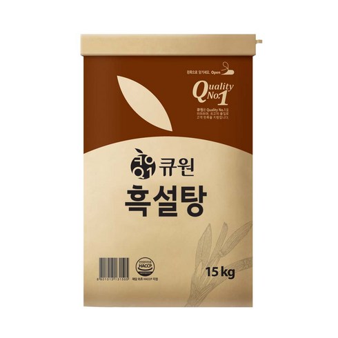 큐원 흑설탕, 15kg, 1개