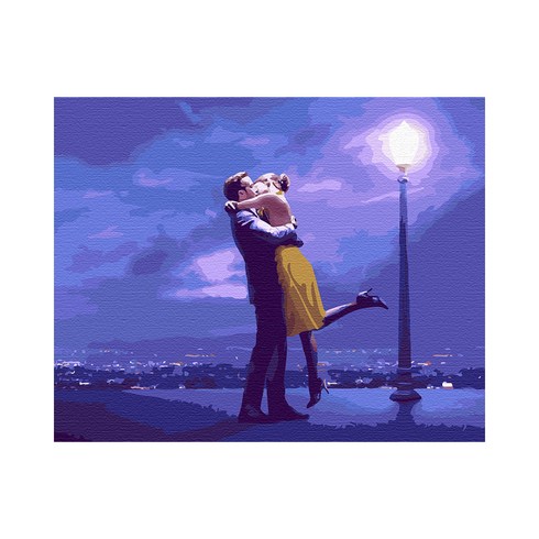 플레이어바웃 DIY 명화 그리기 세트 40 x 50 cm, 라라랜드, 1개