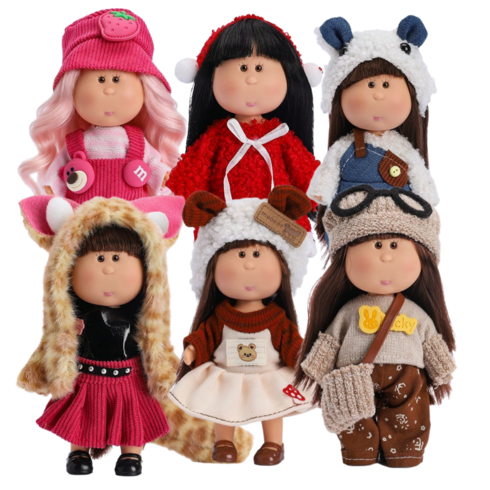 휘뚜마뚜 스페인 감자 인형 구체관절 키링, 1개, 핑크, 15cm