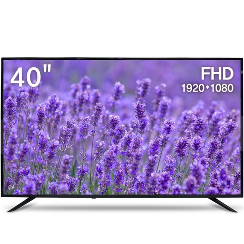 10% 환급가전 위드라이프 43인치 FHD TV 대기업정품패널 에너지1등급 고화질티비, 고객직접설치, 스탠드형, 40F, 101cm/40인치