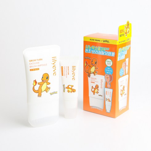 릴리이브 그로우턴 엑소좀 브러쉬 앰플, 160ml, 1개