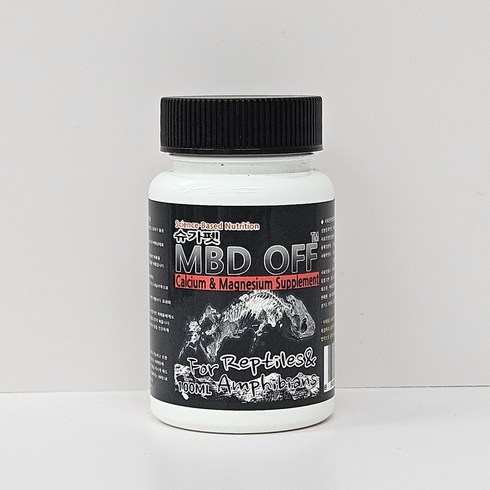 JIF MBD OFF 엠비디오프 파충류 영양제, 1개, 100ml