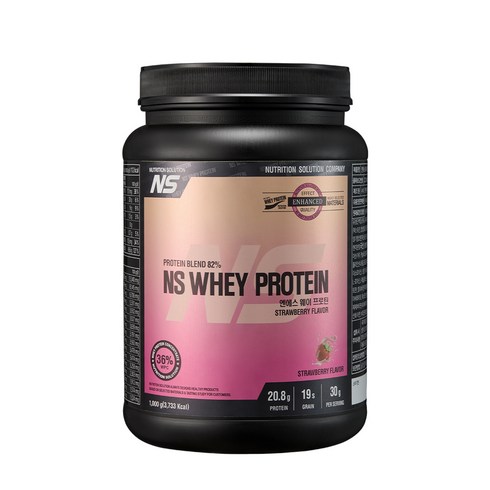 NS 웨이프로틴 딸기맛 1kg, 1개