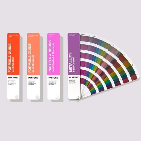 PANTONE 솔리드 가이드 4종 세트 GP1605B, 1세트