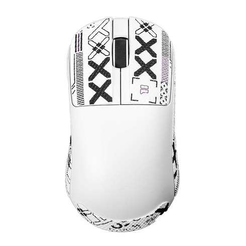 FURYCUBE G3 silent 무소음 초경량 무선 마우스 49g 블루투스 3모드 사무용 노트북용 게이밍, 미스트 화이트