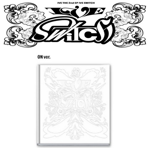 아이브 미니2집 앨범 IVE SWITCH(흰색 ON VER), ON ver(화이트)