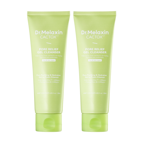 닥터 멜락신 칵톡스 포어 클렌징 릴리프 젤 클렌저 120ml, 2개