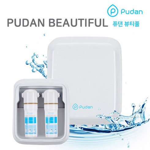 퓨댄 뷰티풀 필터 샤워 연수기 PDS-911 녹물 염소 제거 본품+벽걸이브라켓+접착실리콘, 자가설치, 9999개