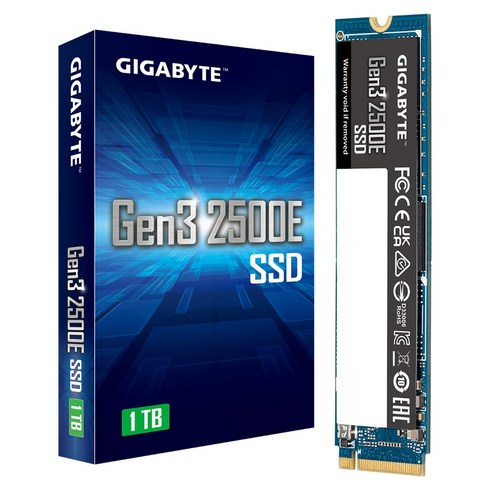 기가바이트 Gen3 2500E SSD, 1024GB, G325E1TB