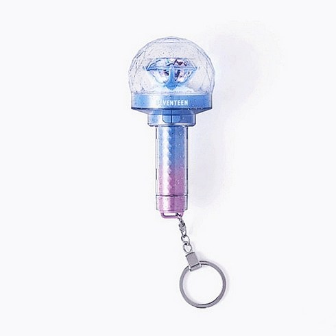 [정품] 세븐틴 10주년 버전3 응원봉 키링 콘서트 굿즈 starena, 미니 응원봉 키링