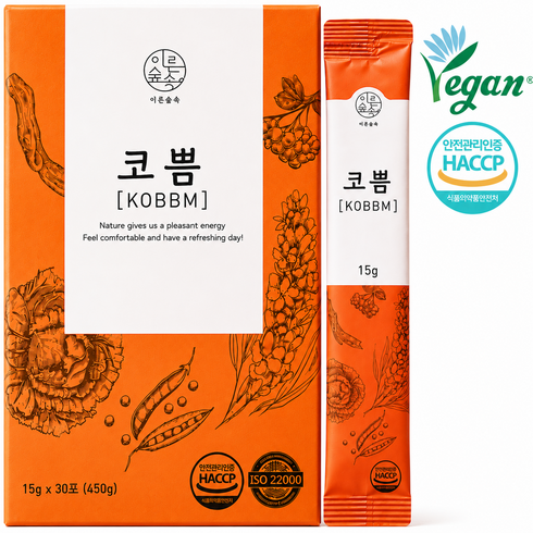 코쁨 맥문동차 비염 면역력 10가지 자연원료 비건인증 30포 1박스, 1개