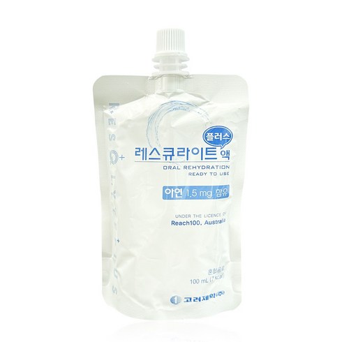 고려제약 레스큐라이트 플러스 액, 1개, 100ml