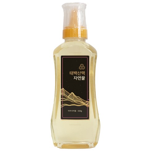 자연에서 온 자연벌꿀 국산 태백산맥 그린벨트 아카시아꿀, 500g, 1개