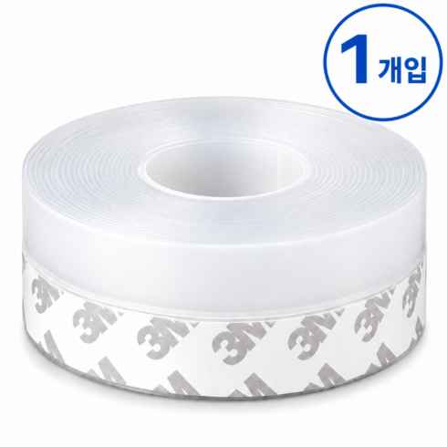 레드에셋 실리콘 틈새 문풍지 창문 현관문 틈새막이, 1개