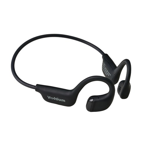 [평생 A/S] 볼티움 블루투스 무선 오픈형 공기전도 골전도 이어폰 에어코어 VTU-A600, 그래파이트 그레이