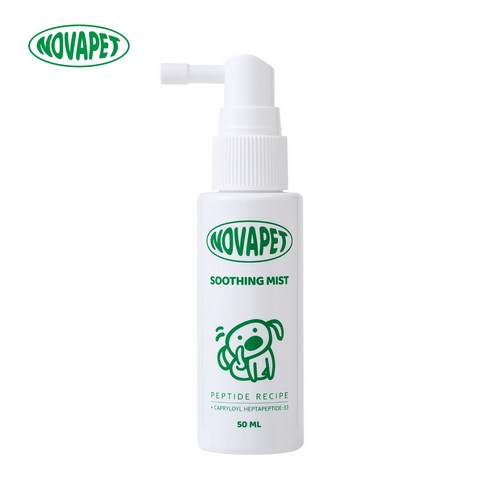 노바펫 수딩 미스트 50ml (강아지보습제 발사탕 귀속염증 가려움증 아토피), 1개