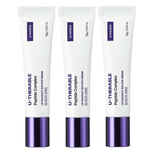 메라블 유쎄라블 리프팅샷 900 눈밑 지방 볼륨 주름개선 아이크림, 15ml, 3개