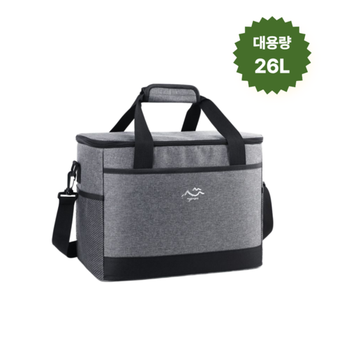 벨리안 여행용 보온 보냉가방 보냉백 아이스박스, 1개, 1단, 네이비, 26L