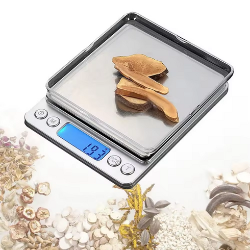 고정밀 보석 저울 미니 전자 포켓 저울 휴대용 가정용 주방 저울 식품 무게 측정 정확도 1kg/500G 가정용 고정밀 전자저울 소형 베이킹 식품저울 그램 단위 계량, 1개, 500G/0.01G