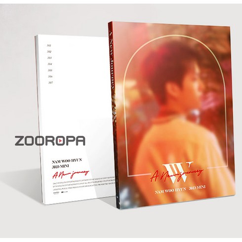 [NORMAL VER/일반판] 남우현 Nam Woohyun 미니앨범 3집 A New Journey, CD ONLY