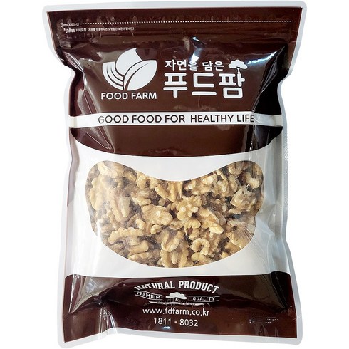 푸드팜 호두 캘리포니아, 500g, 1개