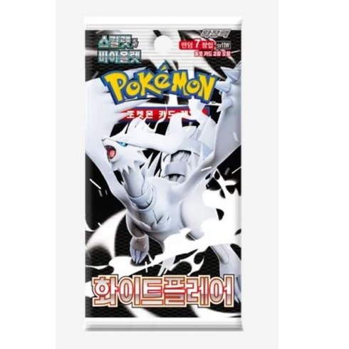 포켓몬 TCG 스칼렛&바이올렛 화이트플레어 확장팩 미개봉 (7장입/한글판), 1개, 랜덤팩