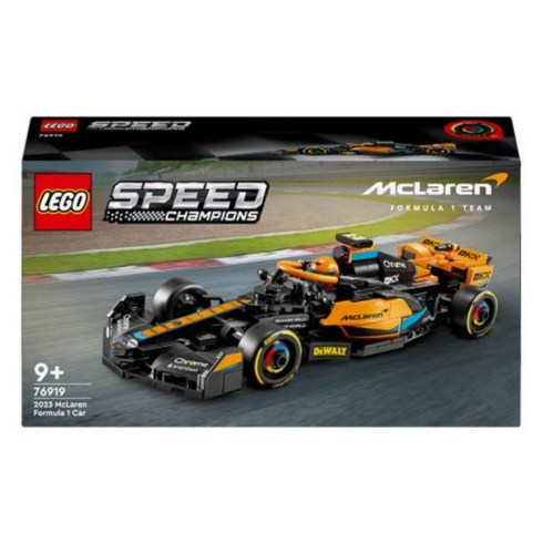 레고 스피드챔피언 76919 2023 McLaren Formula 1 레이스카, 혼합 색상, 1개