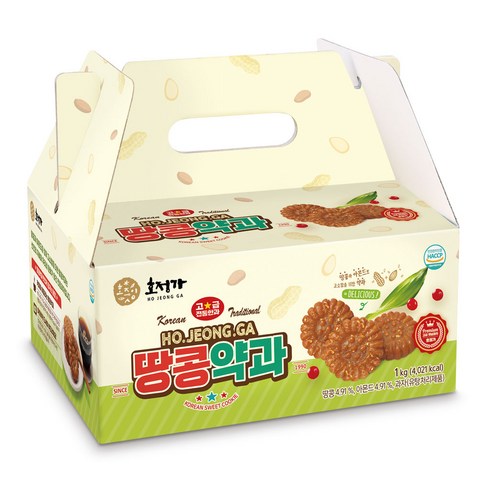 호정가 땅콩약과세트 1KG, 1개