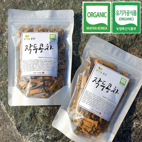 유기농곳간 작두콩차 유기농 작두콩차 100g 2봉, 1개, 2개입