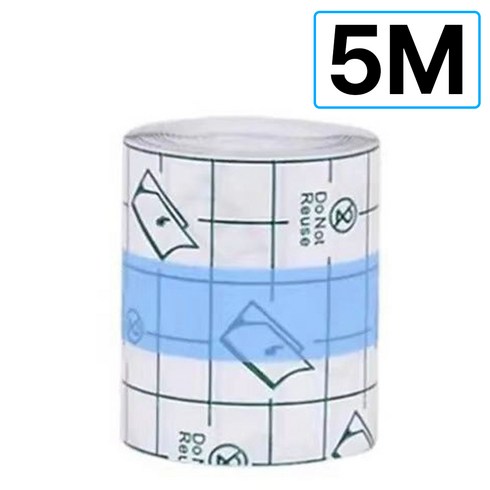 잘라쓰는 아쿠아 방수 밴드 테이프 투명 롤 접착, 1개, 투명 5cm, 5M