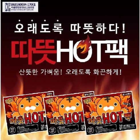 리예코퍼레이션 포켓형 흔드는 따뜻핫팩 48.9g, 20개