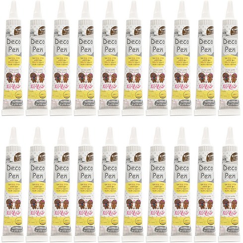 초코펜 화이트, 20g, 20개