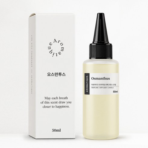 [아로마티끄] 프래그런스 오일-50ml 원액 향료-, 1개, 50ml, 016.오스만투스
