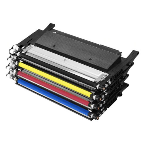 [호환] BNC INT 삼성 CLT-K404S 검정 컬러 SL- C430 C432 SL-C433 C480 C482 C483 W FW 프린터 재생 토너, 4색-SET CLT-404S, 1개