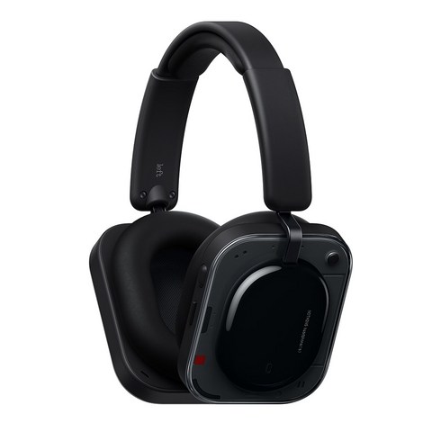 낫싱 headphone (a) 노이즈 캔슬링 블루투스 헤드폰 LDAC 지원 패션 헤드폰 힙한 헤드폰, 블랙
