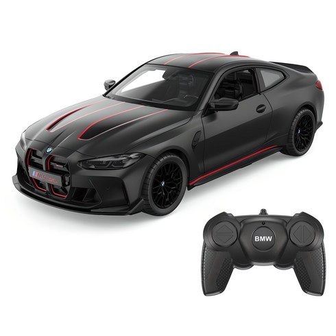 대호토이즈 라스타 1:16 BMW M4 CSL RC카, 블랙, 1개