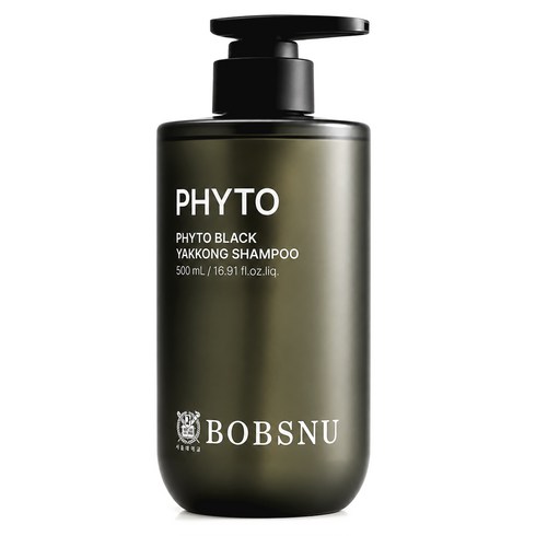 서울대 밥스누 파이토 블랙약콩샴푸 500ml, 1개