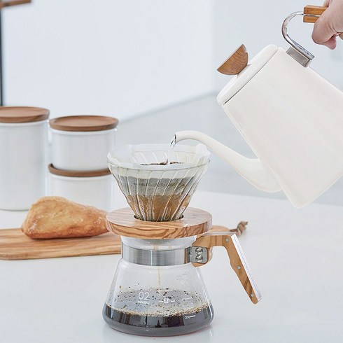 하리오 커피서버 600ml VCWN-60-OV, 혼합 색상, 1개, 단품