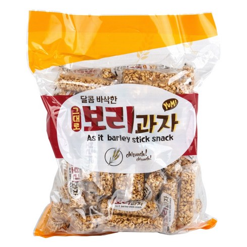 달콤 바삭한 그대로 보리과자, 1개, 820g