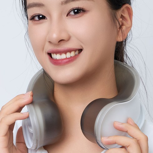 아오라 아이스 넥쿨러 넥밴드 대용량 얼음주머니, 그레이, 1개