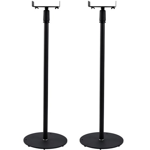 모니터스피커스탠드 홈시어터 스피커 스탠드 1조(2개입) 750mm-1400mm, 1개, 스탠드