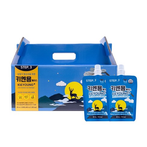 몸엔용 키엔용 플러스, 30개, 80ml