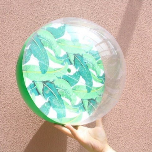 레이팩 3D 비치볼, 30cm, 트로피컬, 1개