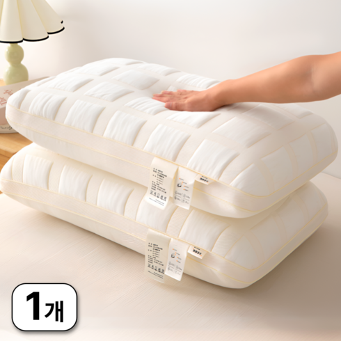 로빈홈즈 목편한 호텔 베개솜 베개, 1개, 아이보리