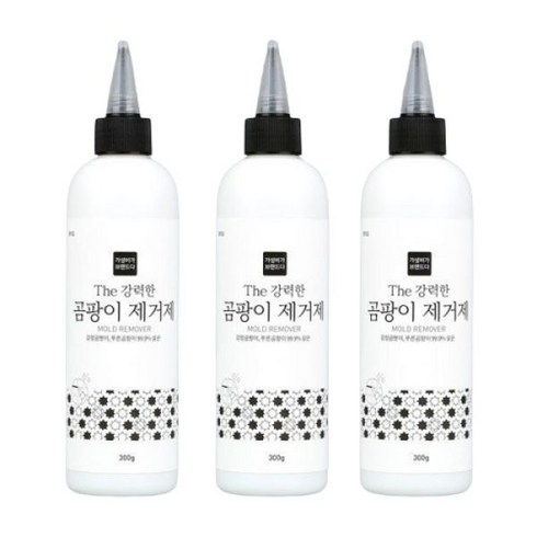 The 강력한 바르는 곰팡이제거제 젤타입 300g x 3개