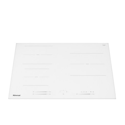 린나이 3구 인덕션 1등급 전기레인지 IHLW634EX 유로케라 화이트글라스 3 400W 자가설치, 빌트인