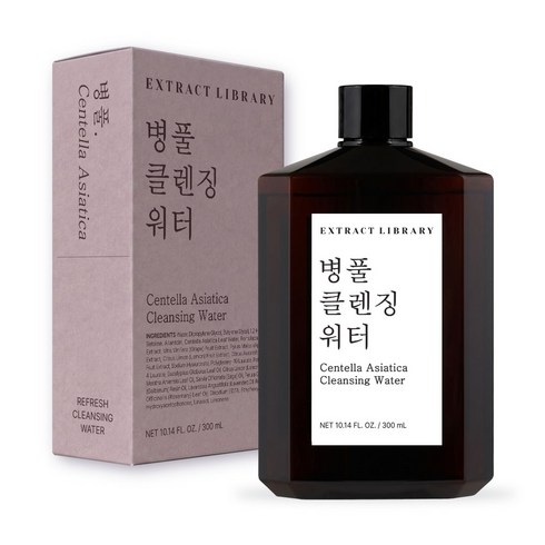 엑스트랙트라이브러리 병풀 클렌징워터, 1개, 300ml