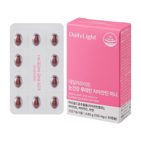 데일리라이트 눈건강 루테인 지아잔틴 미니, 1개, 30정