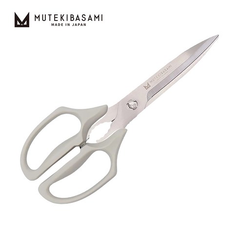[공식수입원]무테키바사미 일본 강주은 무적가위 분리형 다용도 만능 양손 주방 가위 MTKB25L-GY, 그레이, 1개