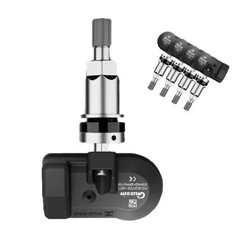 [KC인증/1년보증]벤츠 E클래스 W213 BMW G30 타이어 공기압센서 (자동코딩 TPMS/1개) 수입차 공기압경고등 해결 0009052102호환, tpms, 1개